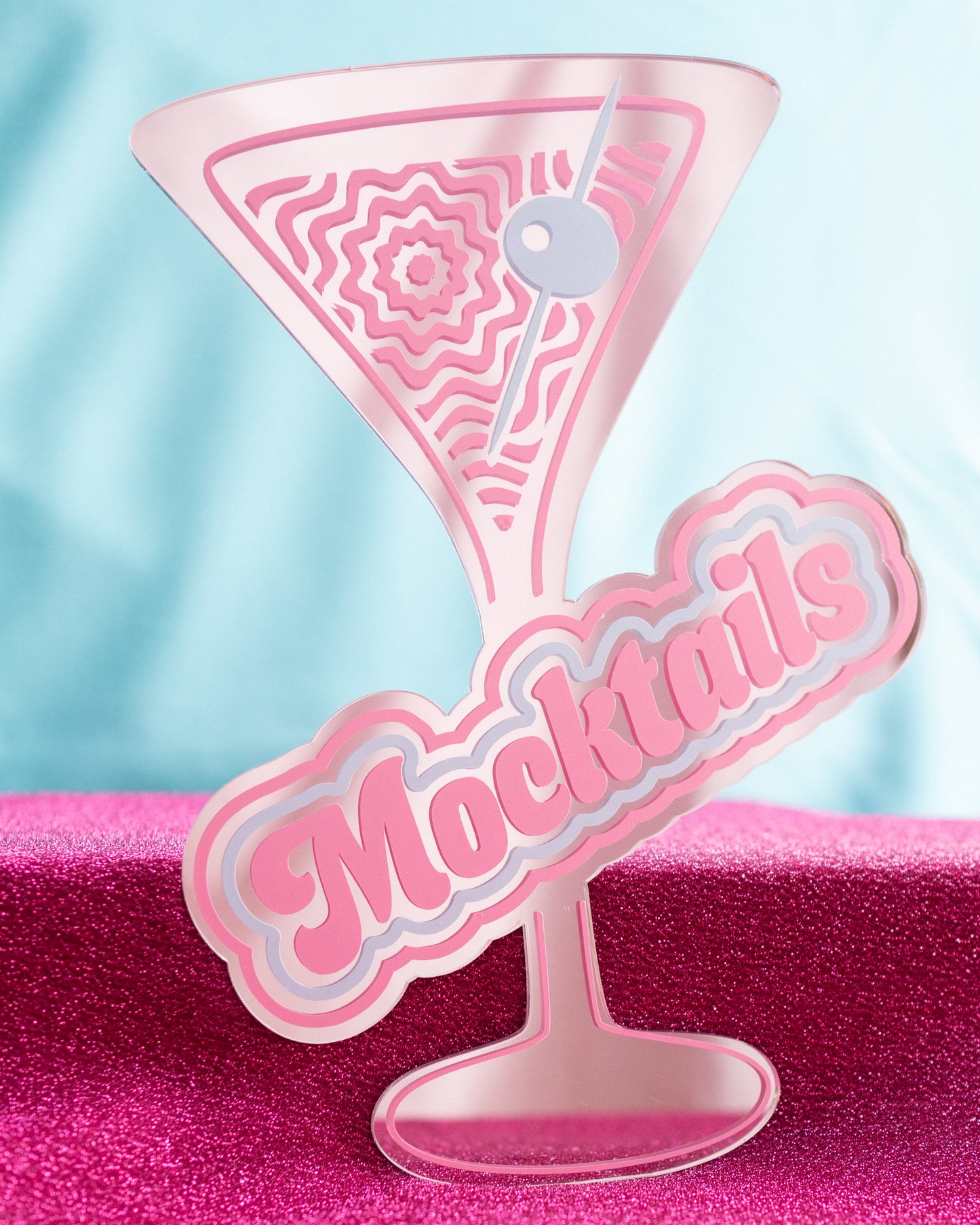 Sober Girl Society x Printed Weird - Mocktail Mirror
