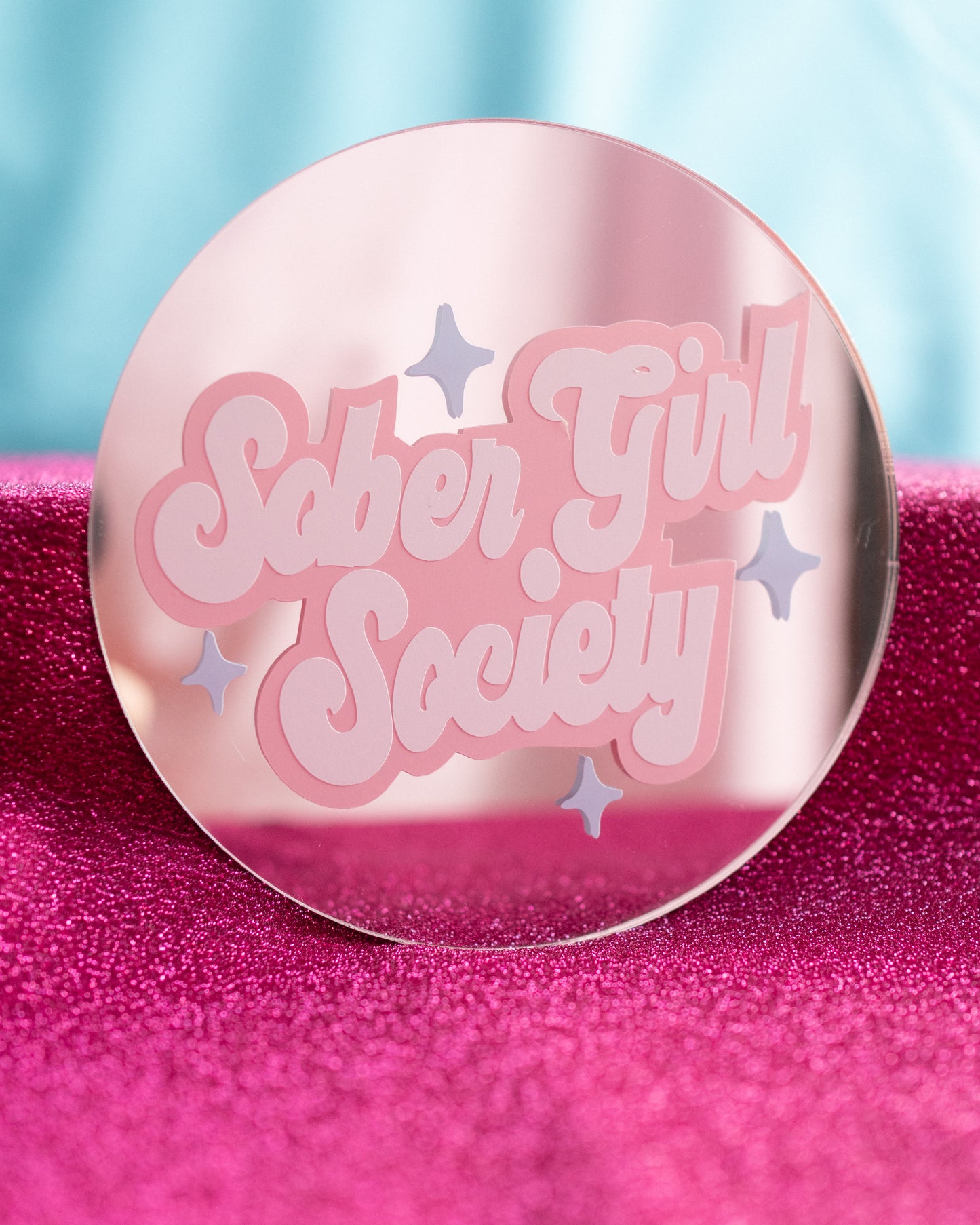 Sober Girl Society x Printed Weird - Sober Girl Mini Mirror