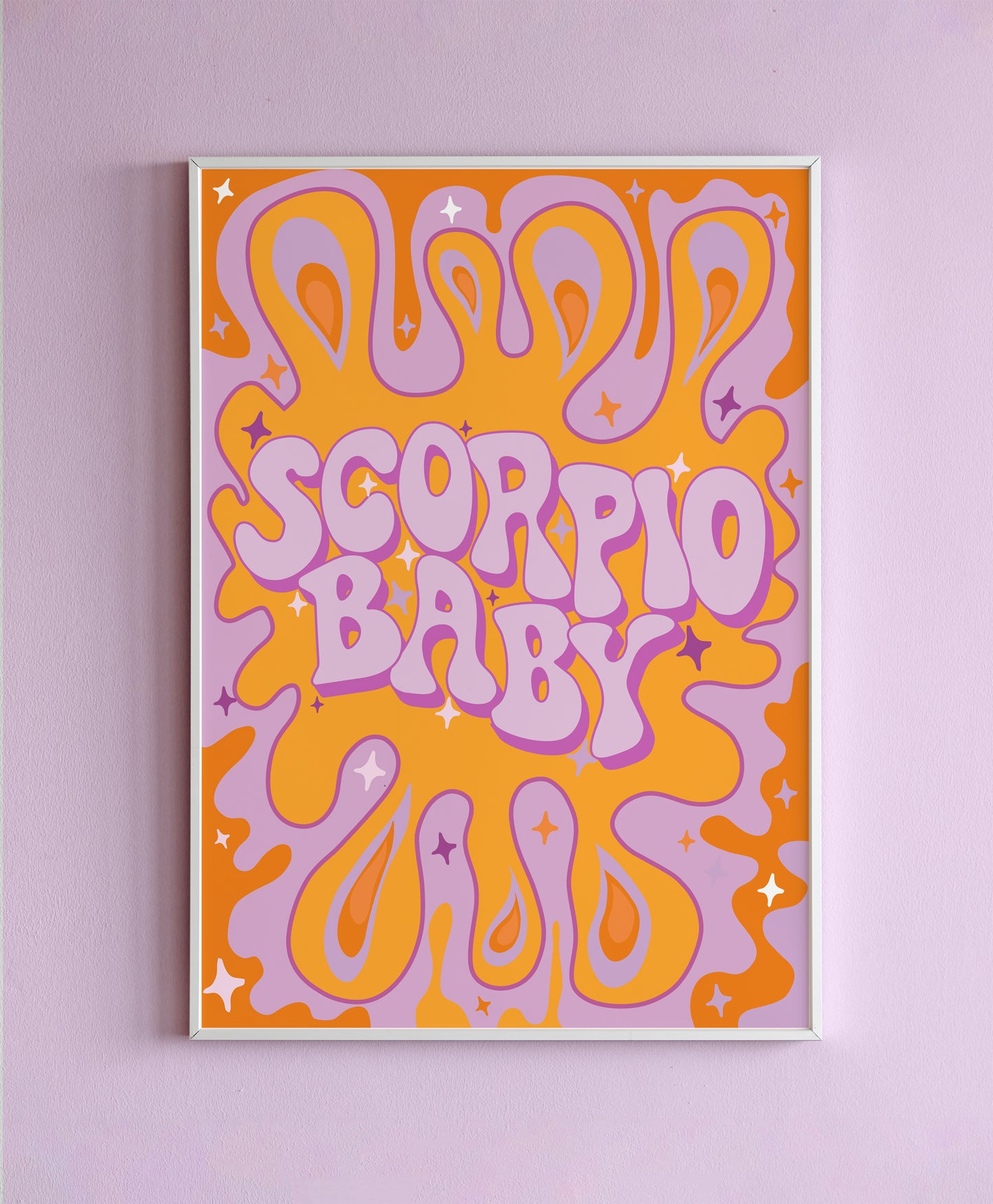 Scorpio Wall Print