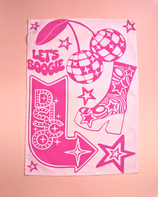 Kitchen Boogie Tea Towel