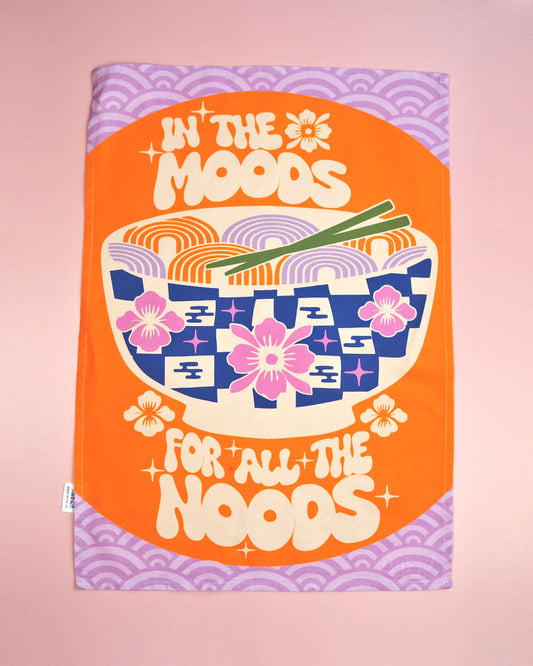 In The Mood For Noods Tea Towel