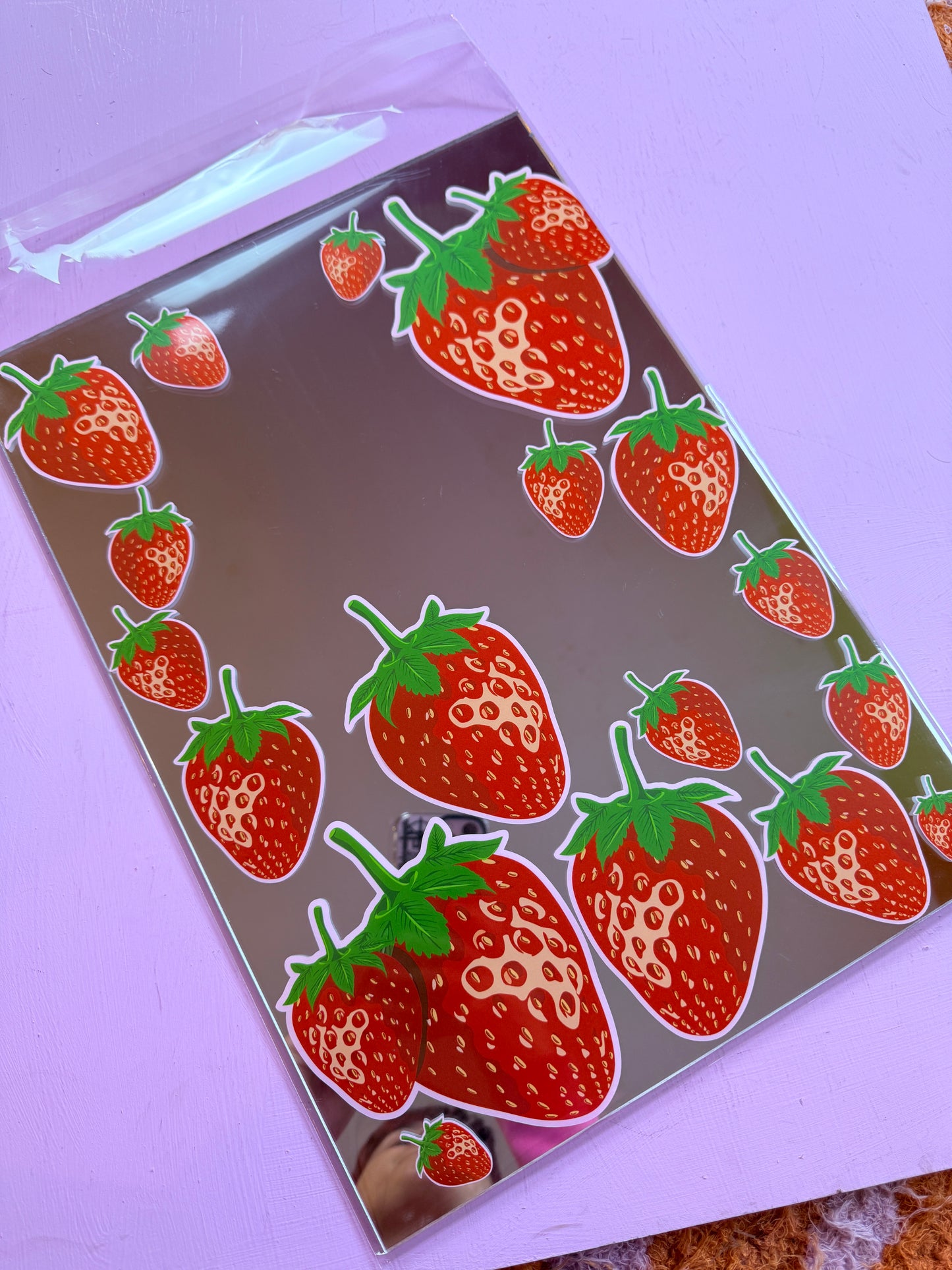 Sample Sale - A3 Rectangle Strawberries