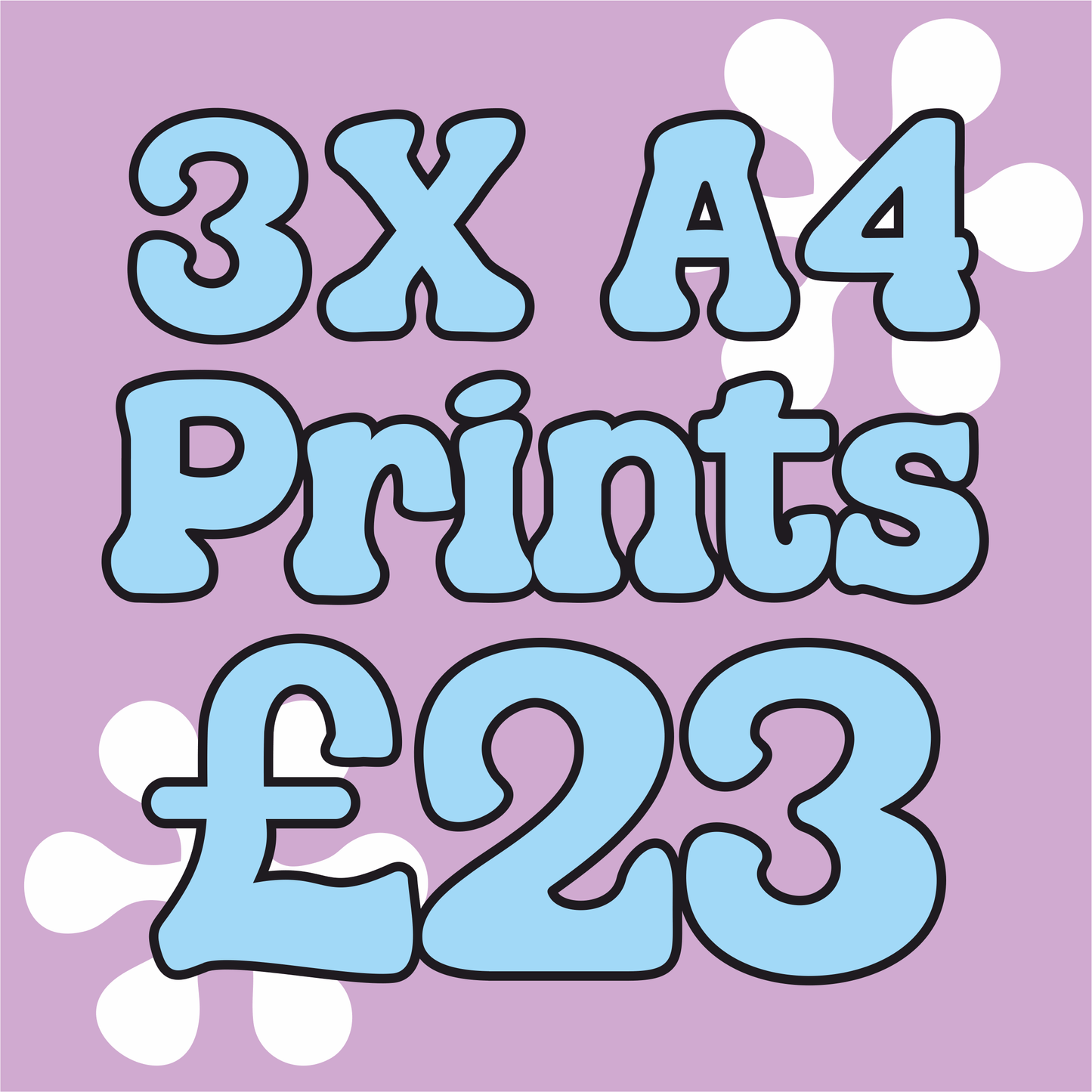 A4 Wall Print Bundle Deal