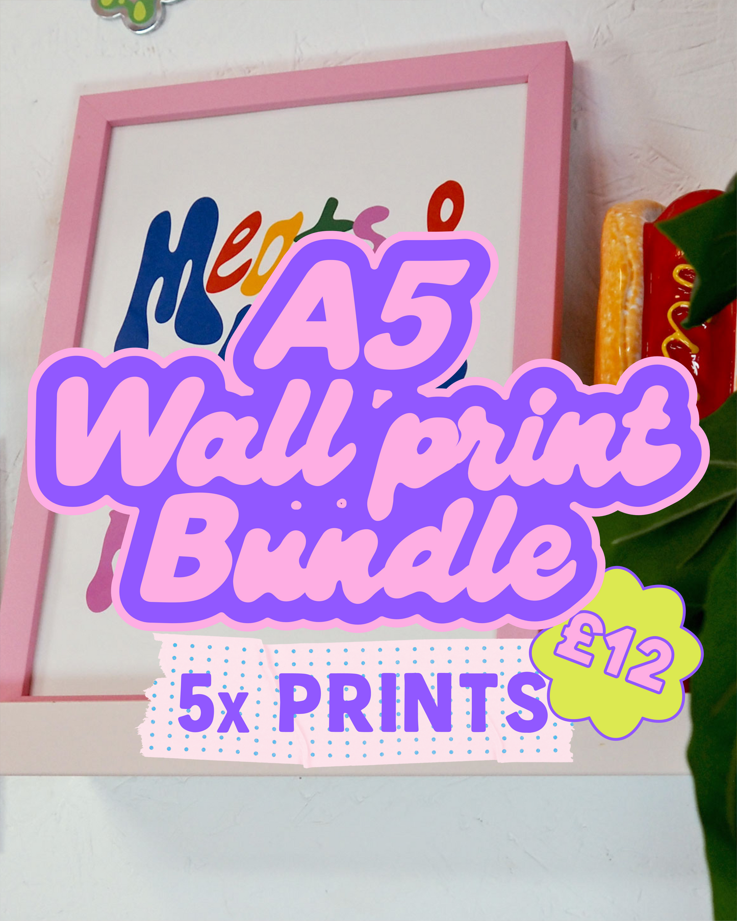 A5 Wall Print Bundle - Seconds Sale