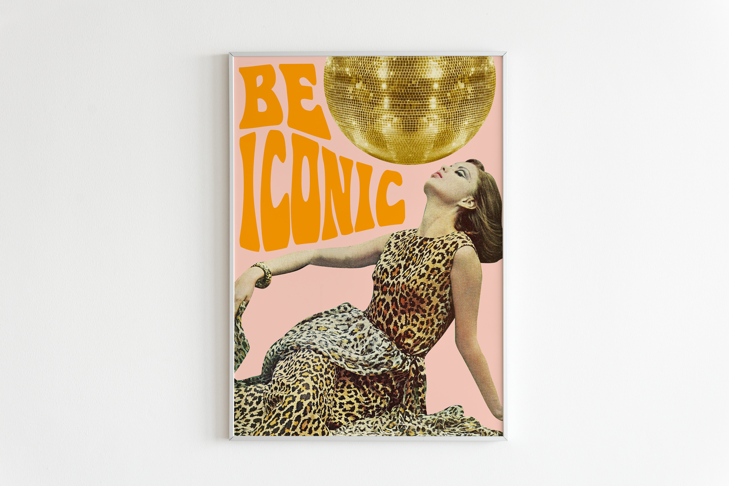 Be Iconic Collage Wall Print