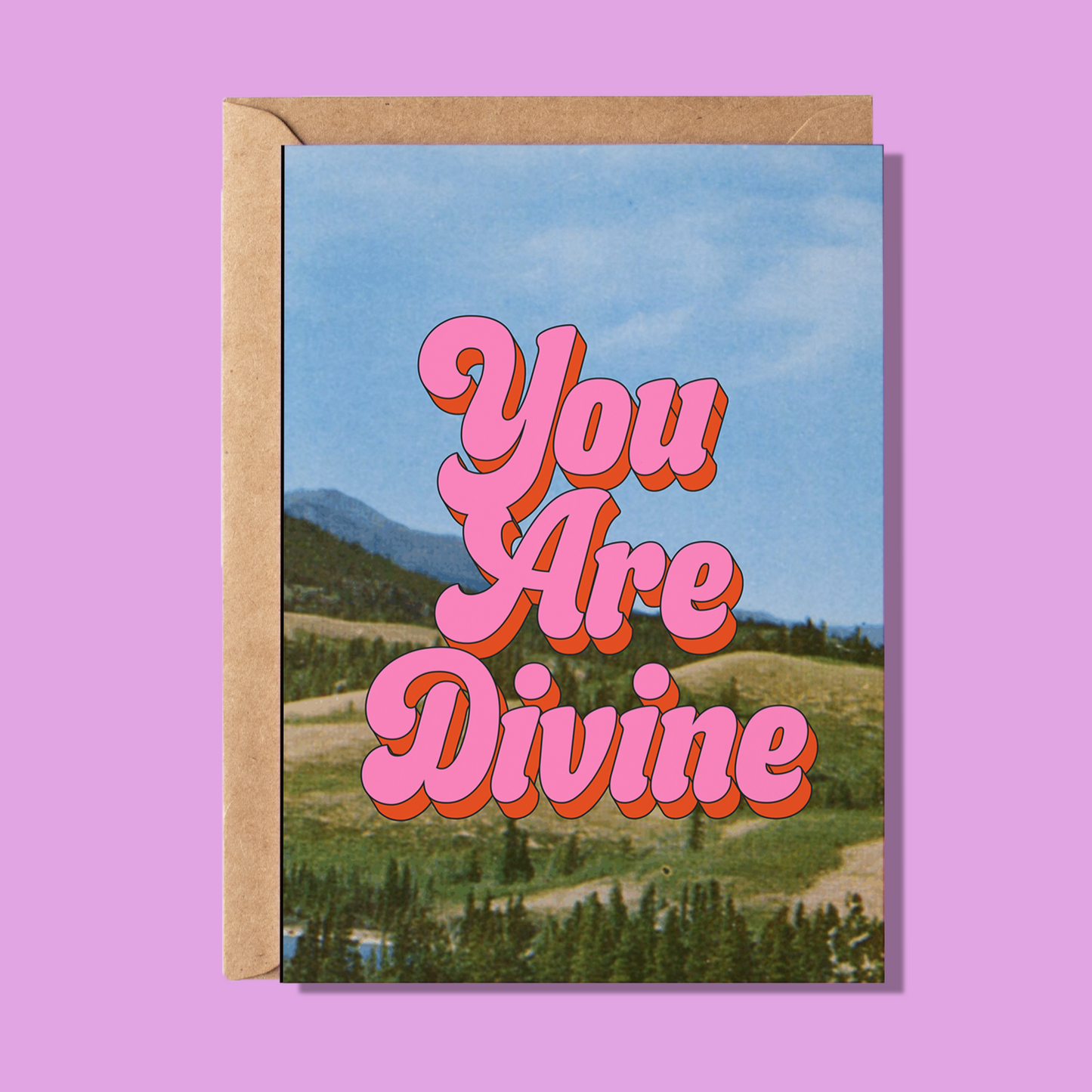 You Are Divine Greeting Card