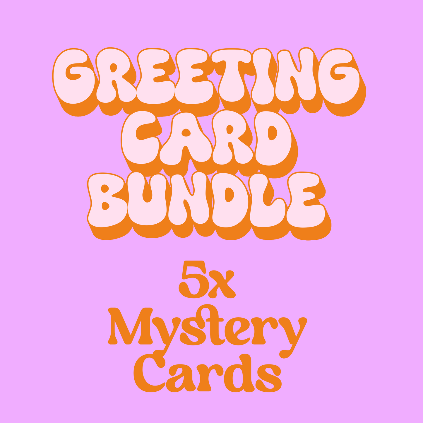 Mystery greeting card bundle