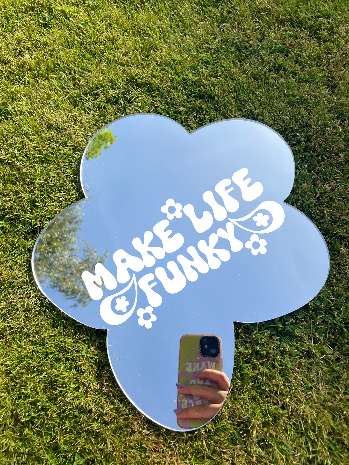 Make Life Funky Vinyl Sticker