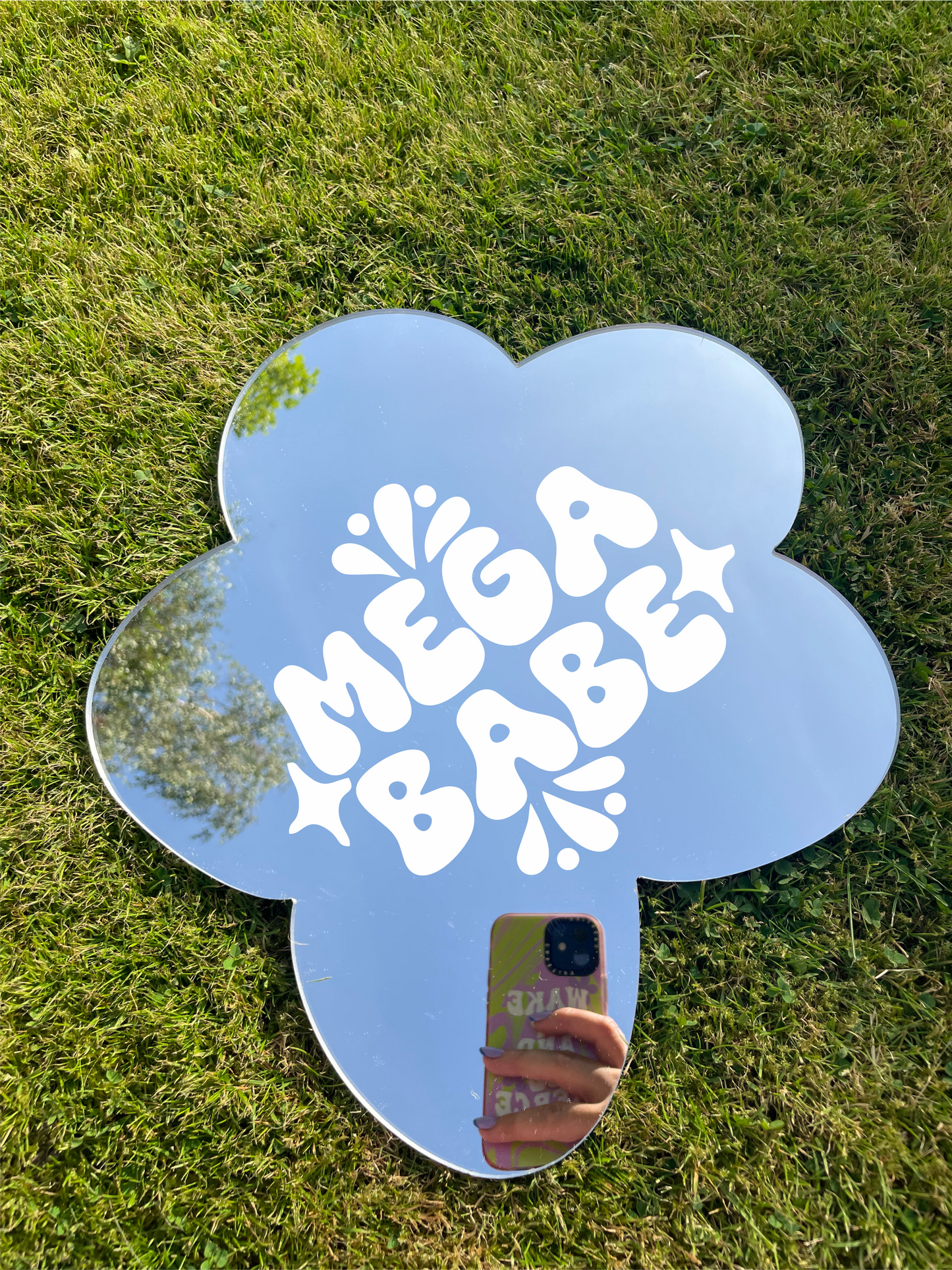 Mega Babe Vinyl Sticker