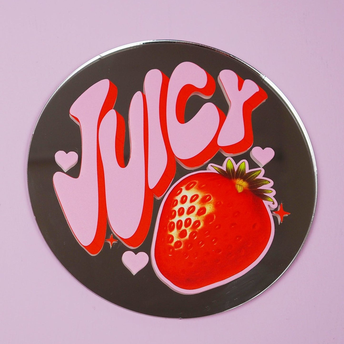 Juicy Strawb Disc Mirror