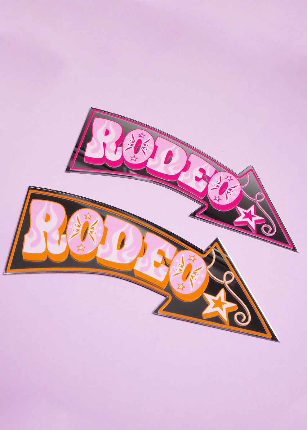 Mirror Sign Rodeo Rodeo Arrow Mirror – PrintedWeird