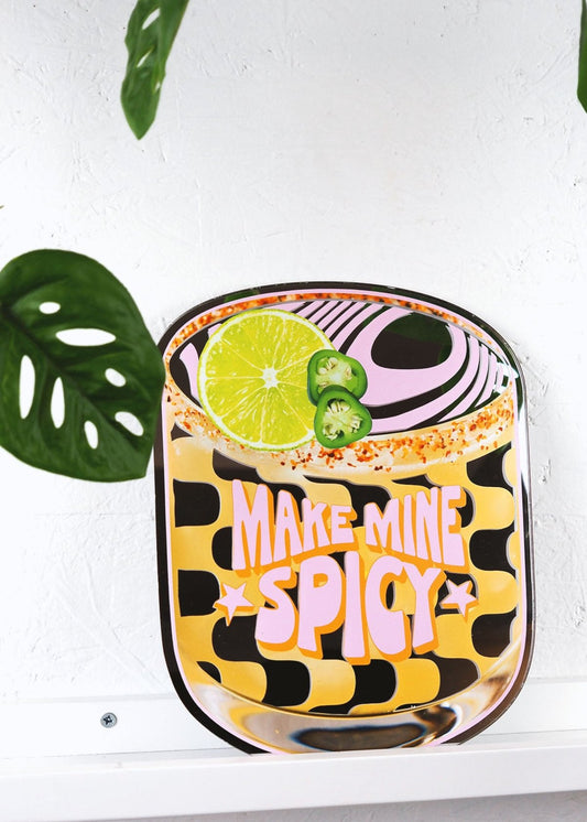Make Mine Spicy Margarita Cocktail Mirror