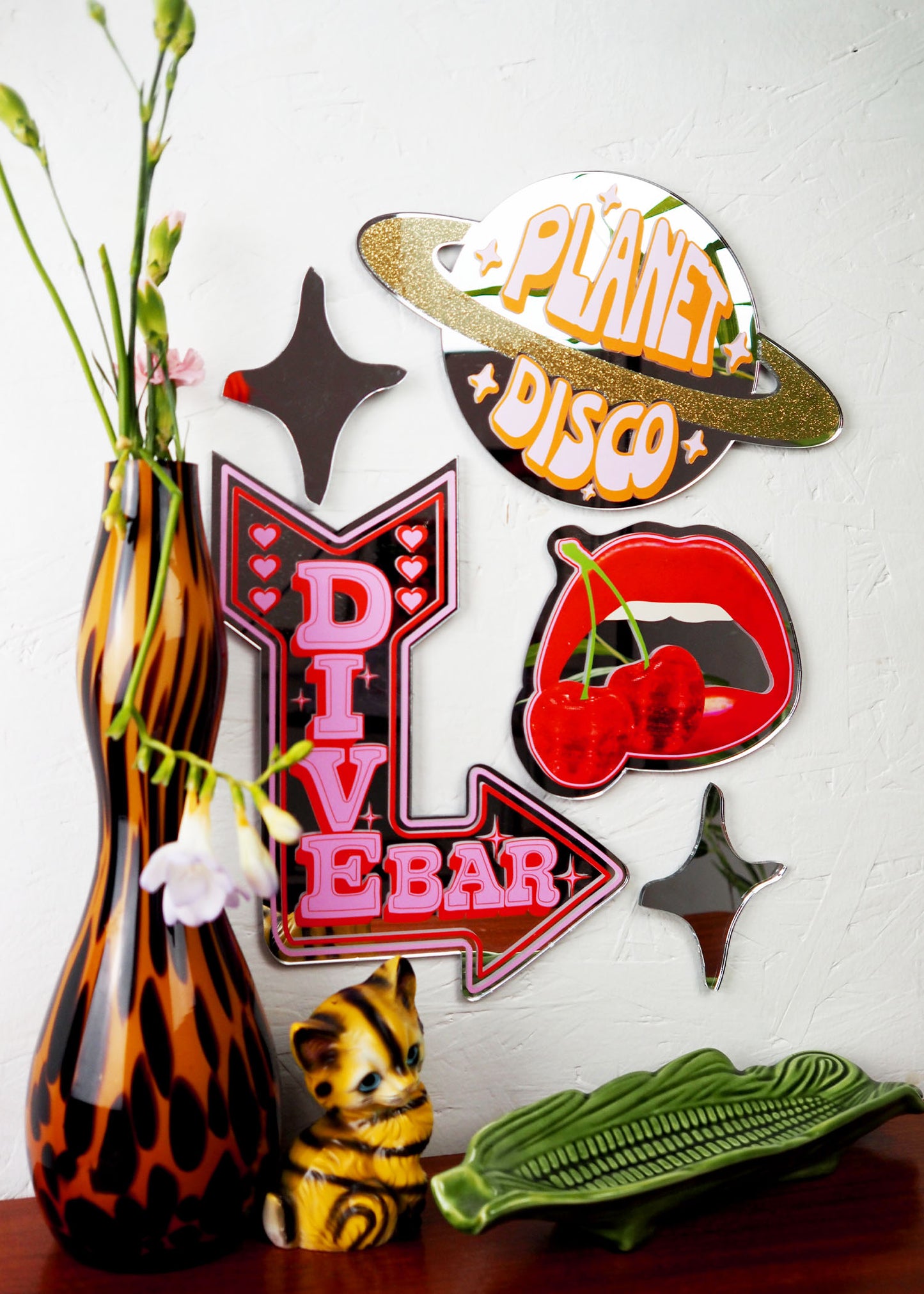 Retro Dive Bar Mirror (2 Sizes)