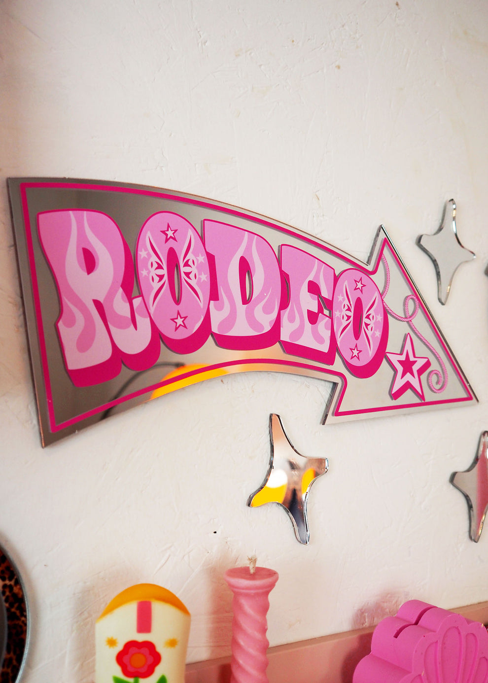 Mirror Sign Rodeo Rodeo Arrow Mirror – PrintedWeird