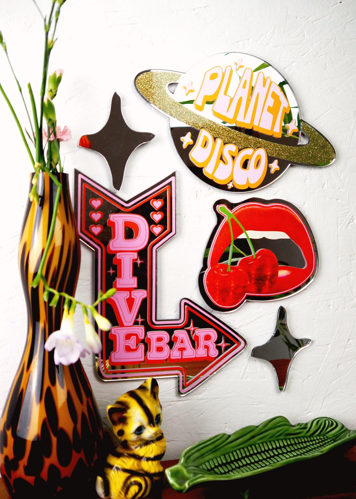 Retro Dive Bar Mirror (2 Sizes)
