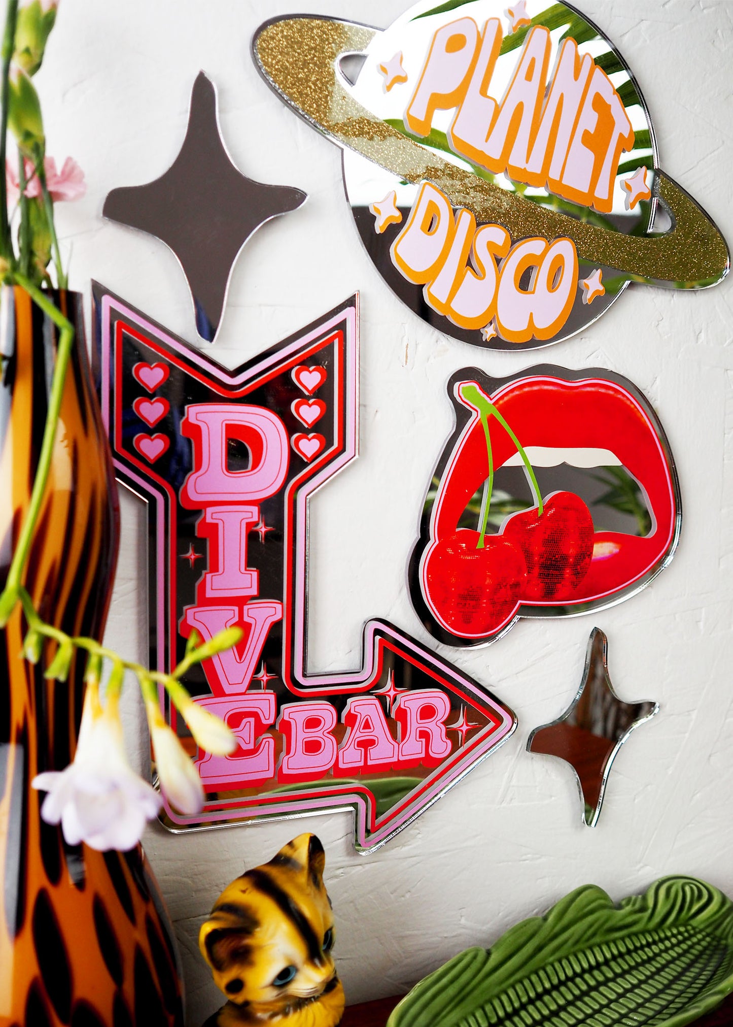 Retro Dive Bar Mirror (2 Sizes)