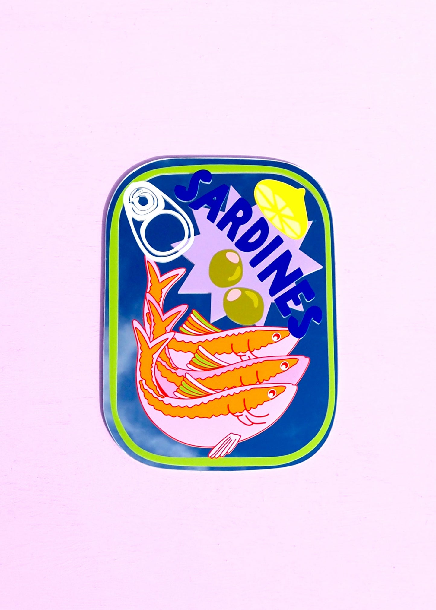 Sardines Tin Mirror