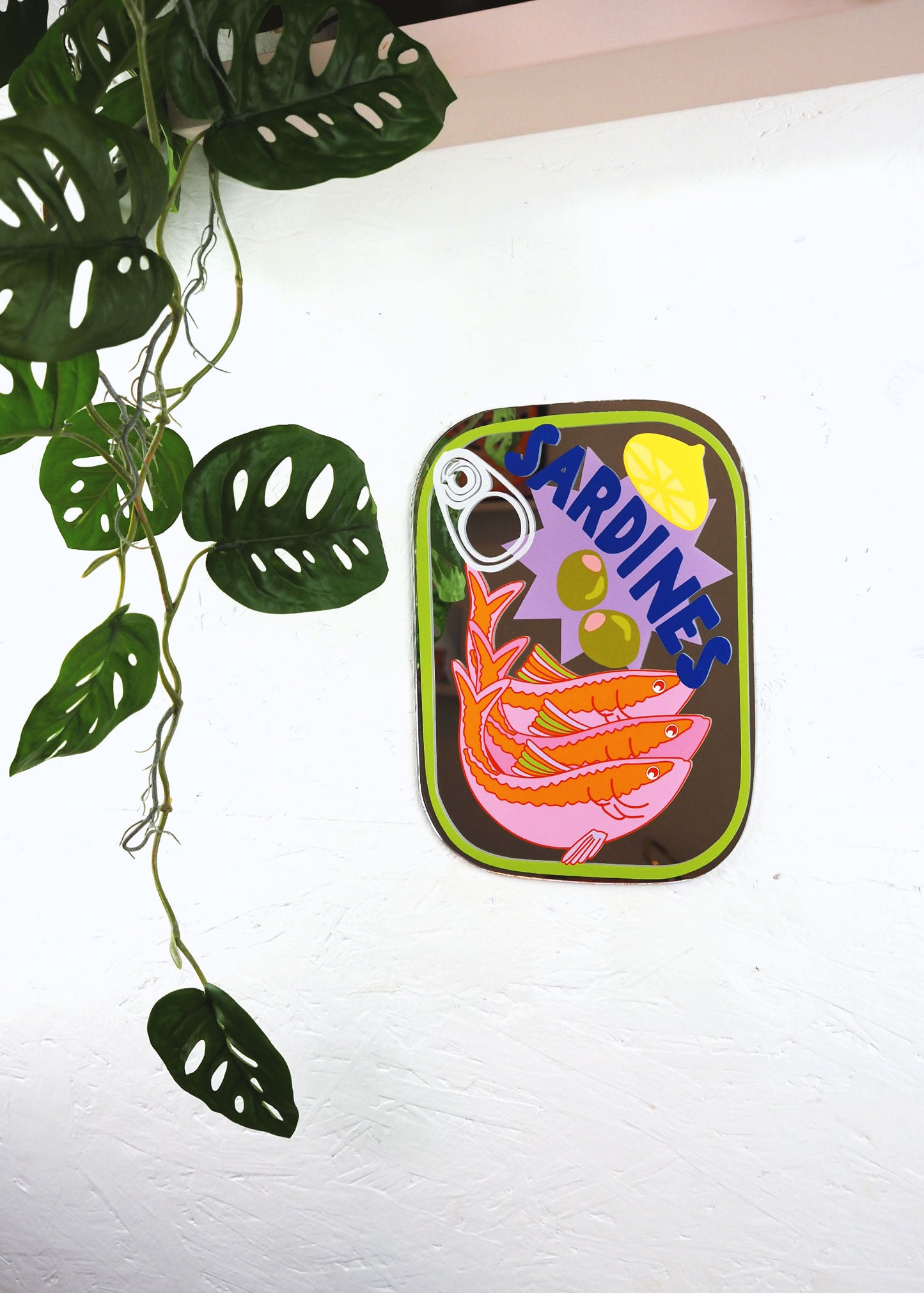 Sardines Tin Mirror