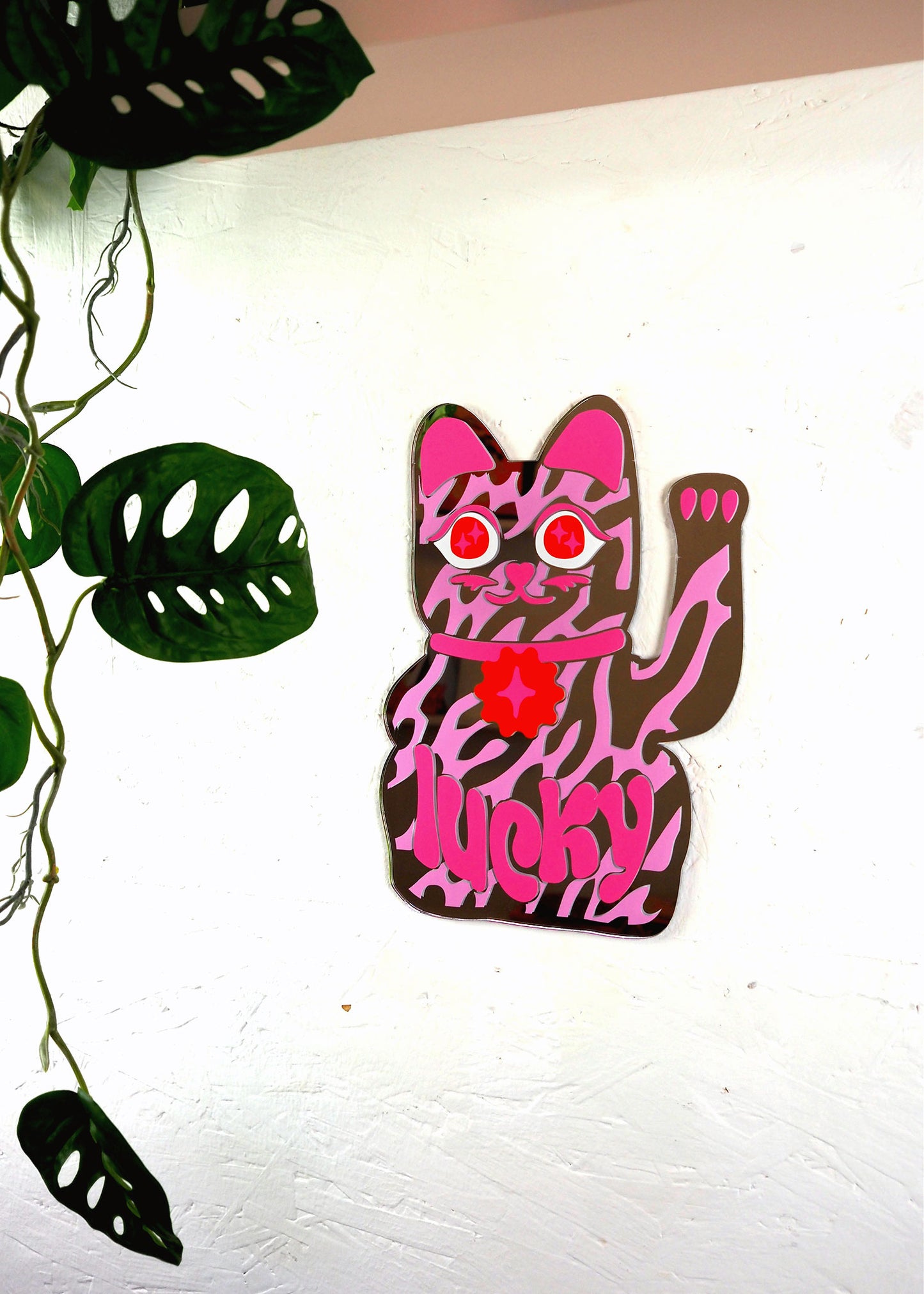 Lucky Cat Mirror