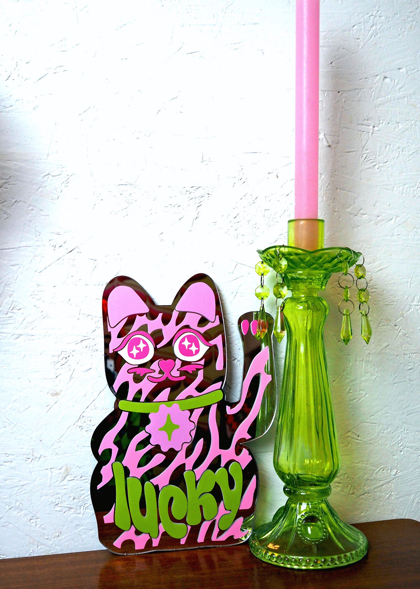 Lucky Cat Mirror