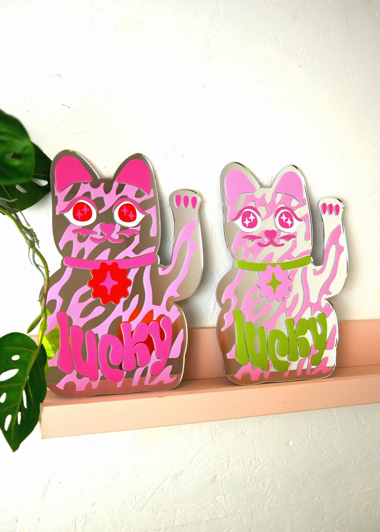 Lucky Cat Mirror