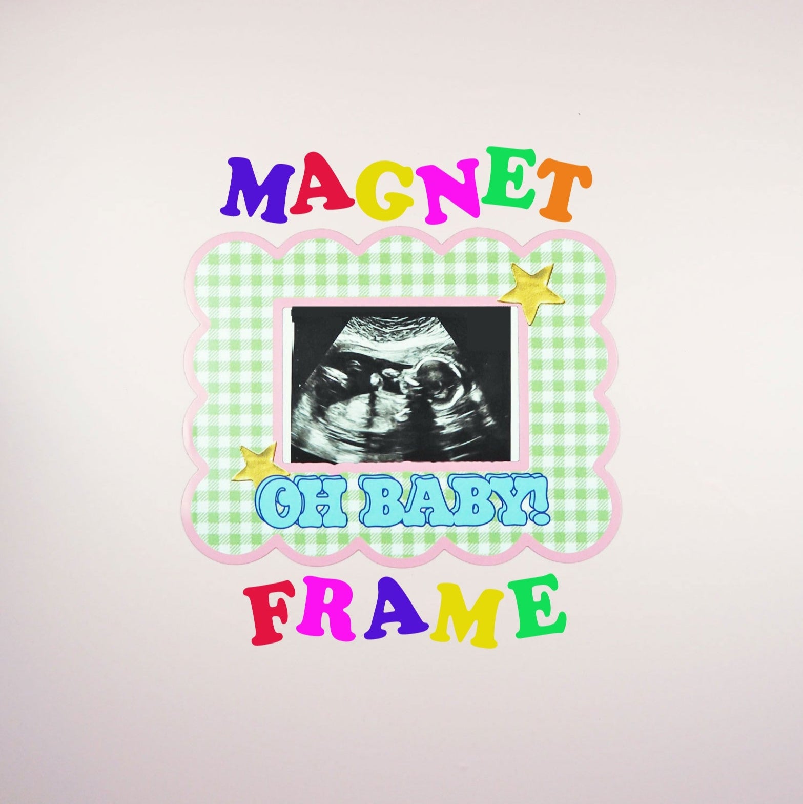 Baby Scan Magnet Frame – PrintedWeird