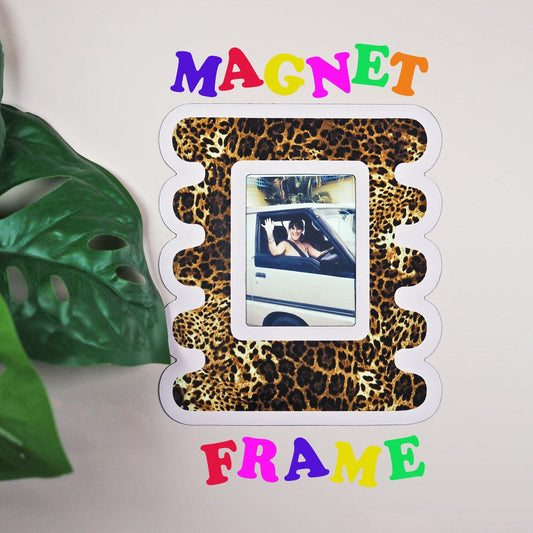 Leopard Print Instax Mini Magnetic Frame