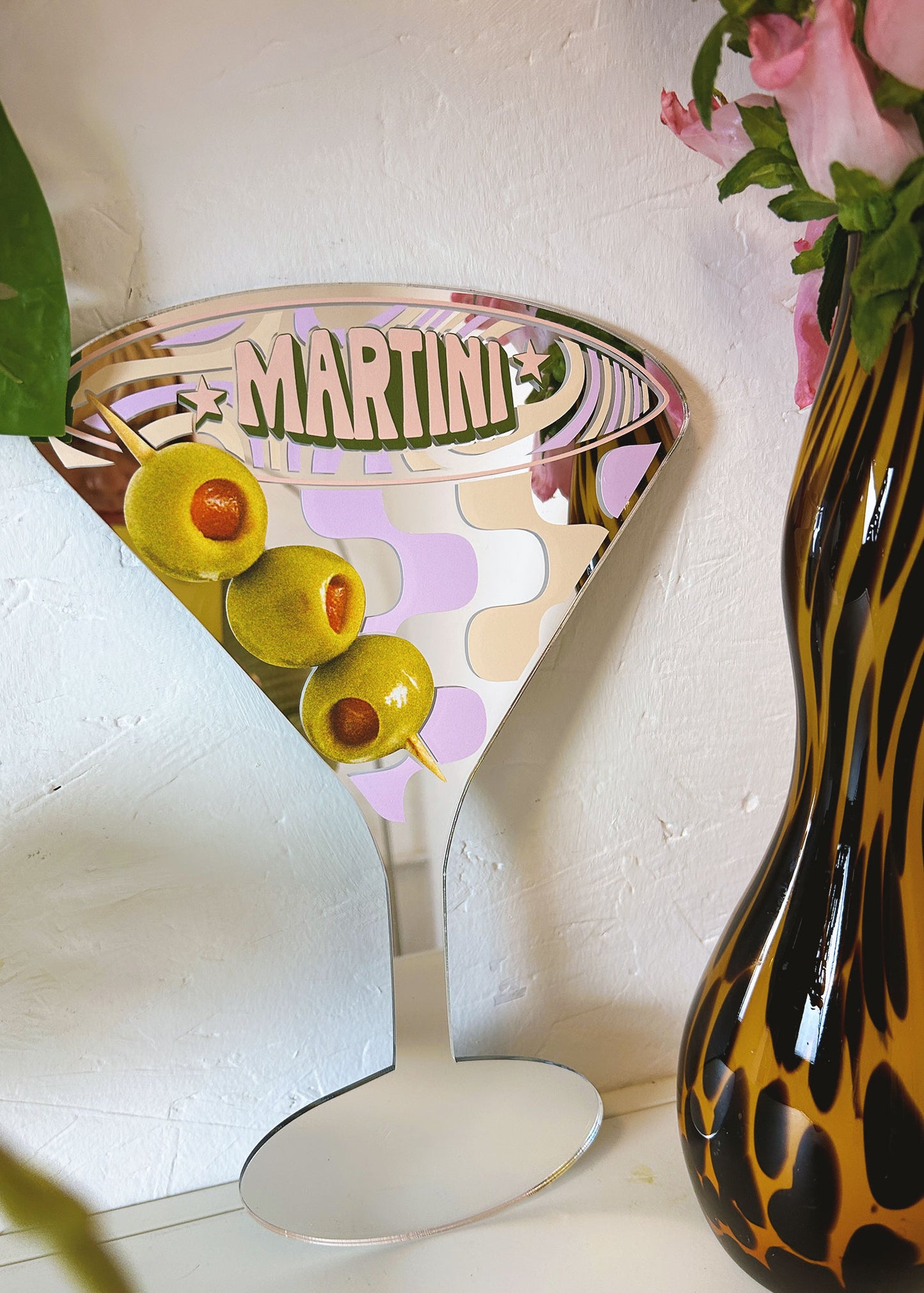 Martini Cocktail Mirror