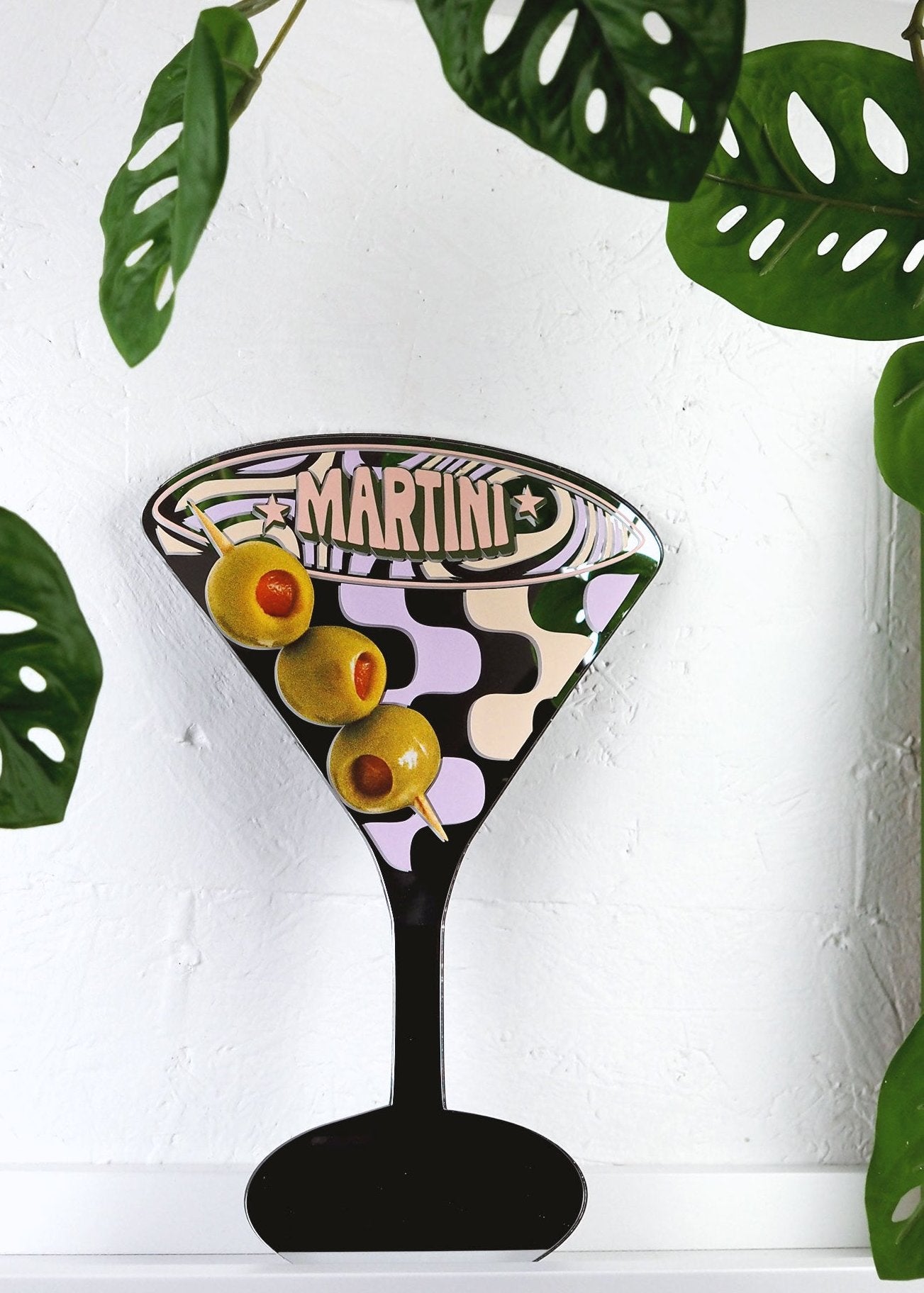 Martini Cocktail Mirror