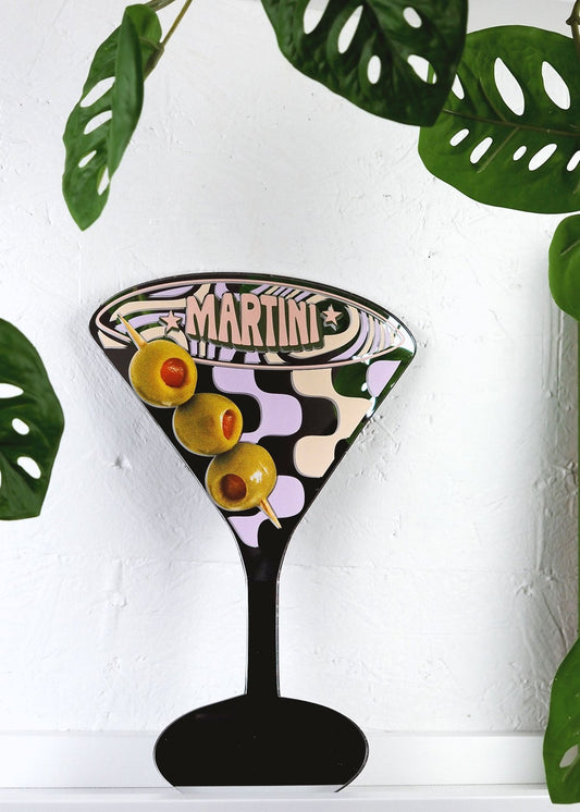 Martini Cocktail Mirror