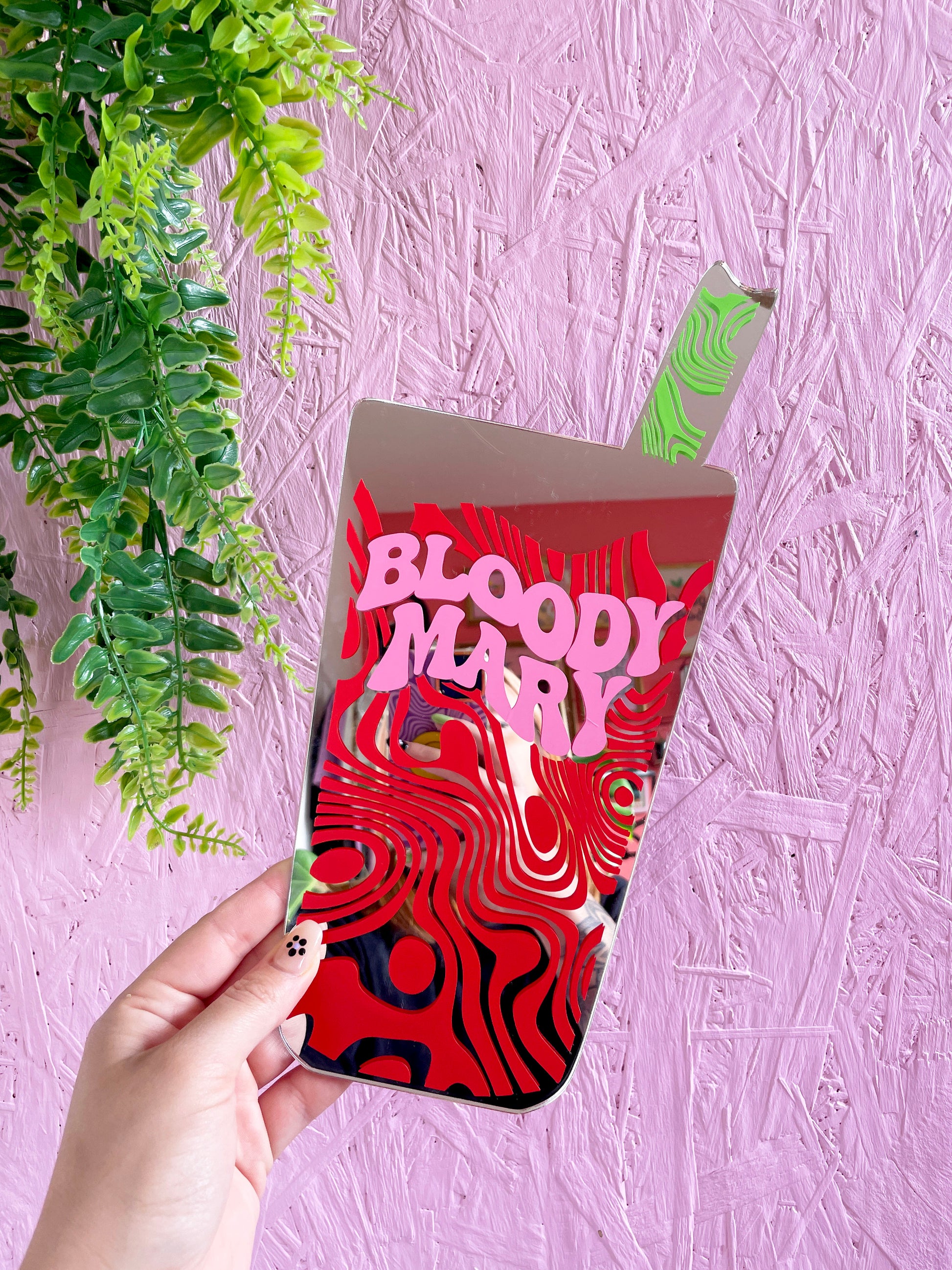 Bloody Mary Cocktail Mirror - PrintedWeird