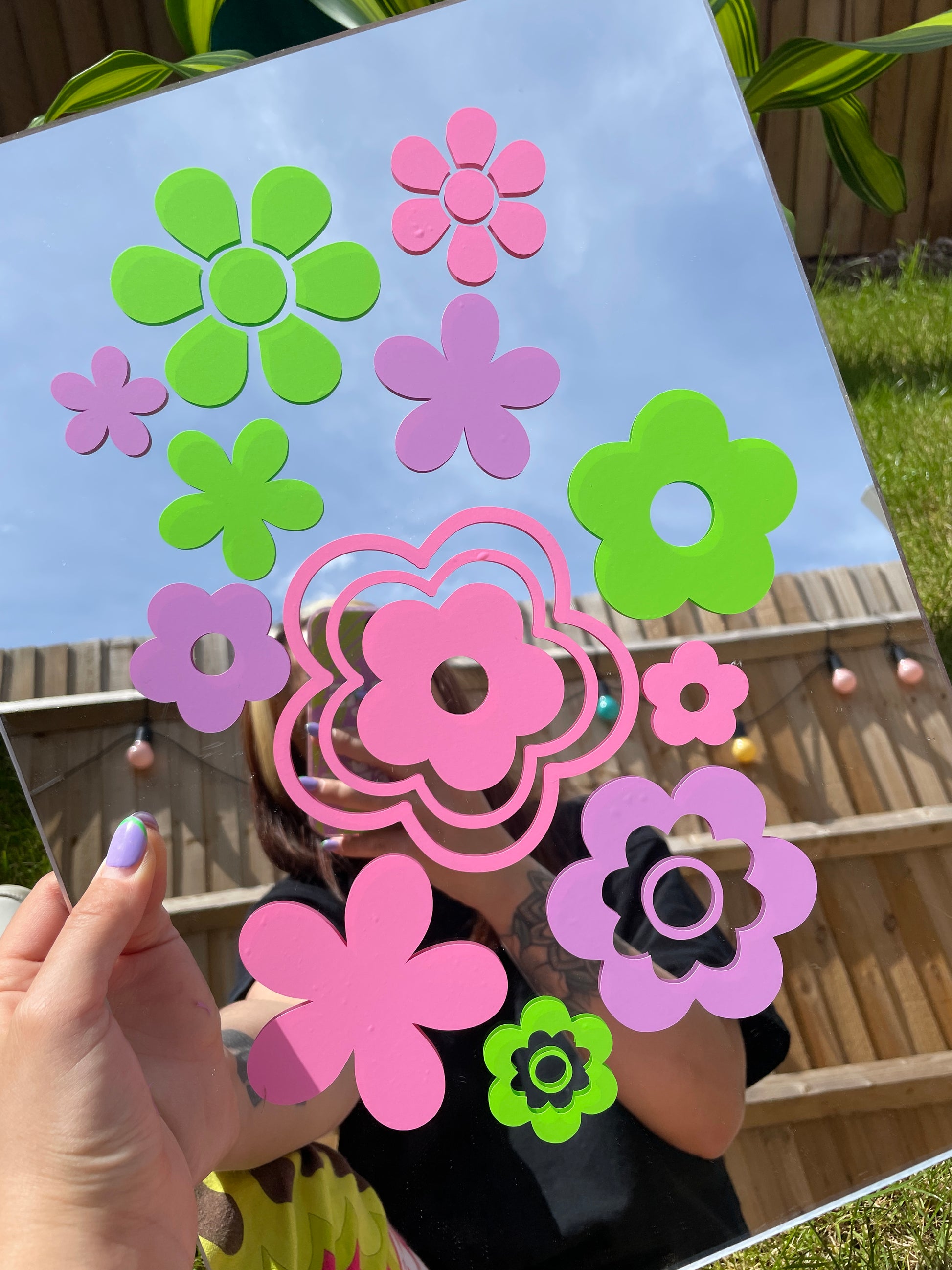 Tutti Frutti Flower Bundle - Vinyl Sticker - PrintedWeird