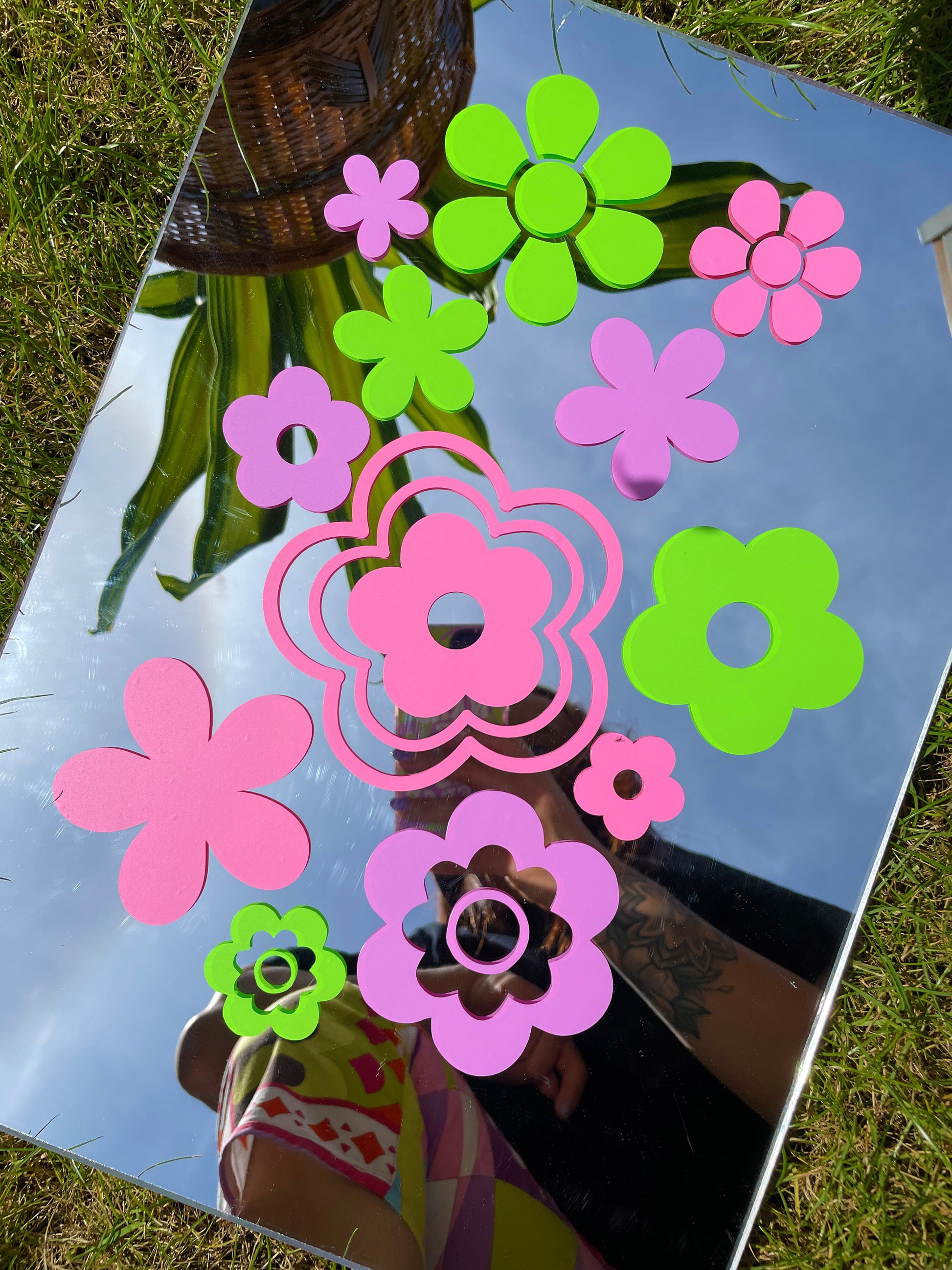 Tutti Frutti Flower Bundle - Vinyl Sticker - PrintedWeird