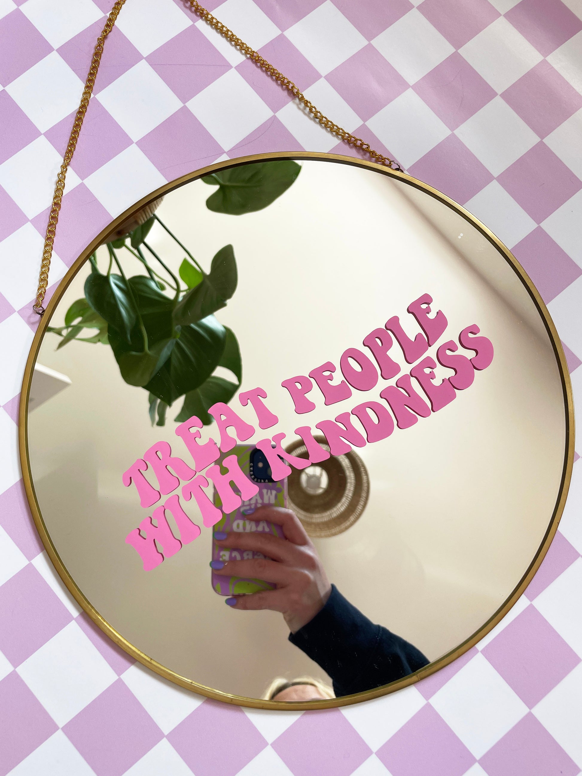 Treat People With Kindness Vinyl Sticker - PrintedWeird