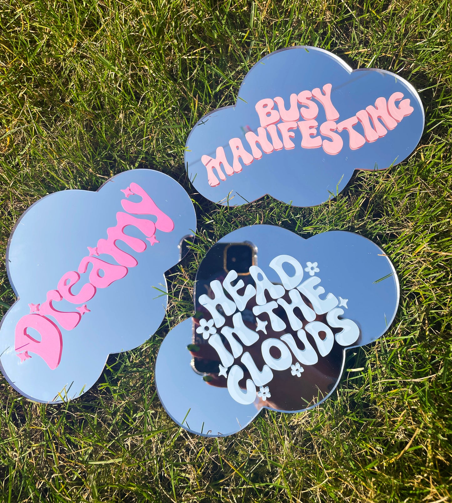 Dreamy Cloud Mirror - PrintedWeird