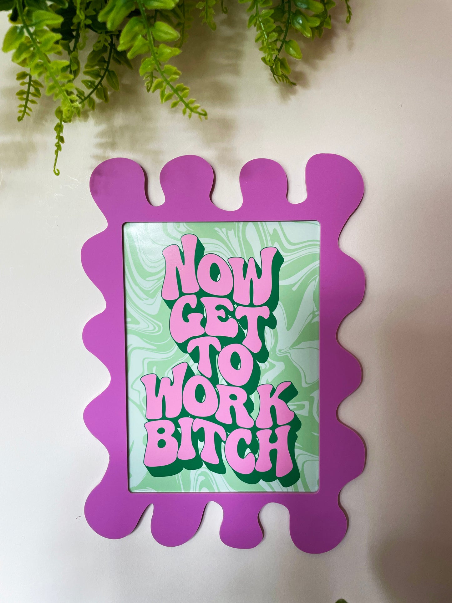 Grape Wall Print Frame - PrintedWeird