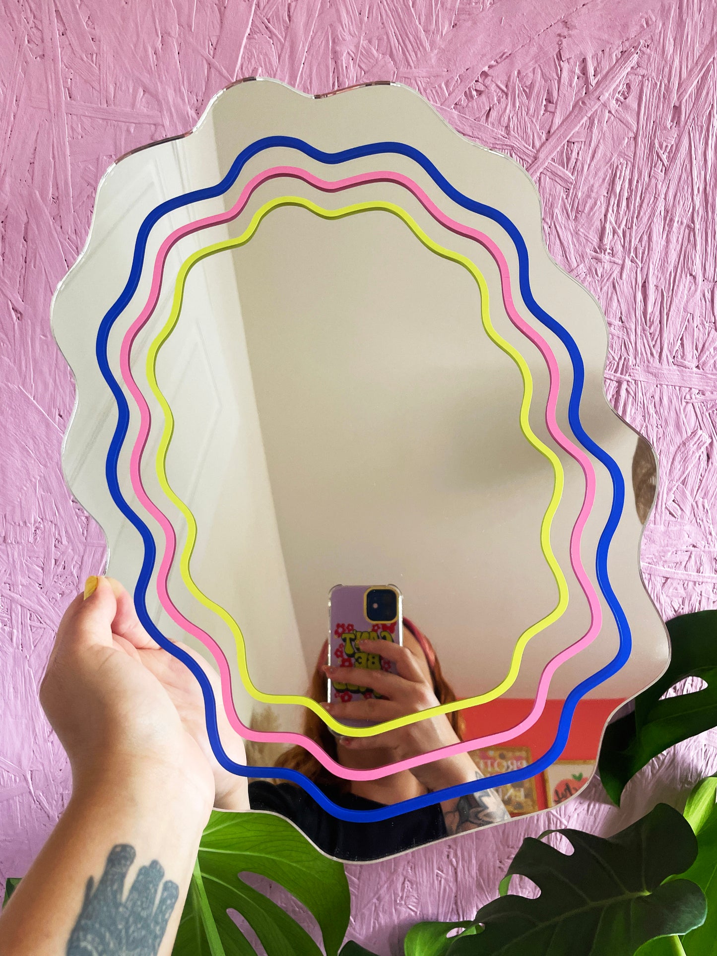 Electric Wavy Mirror - PrintedWeird