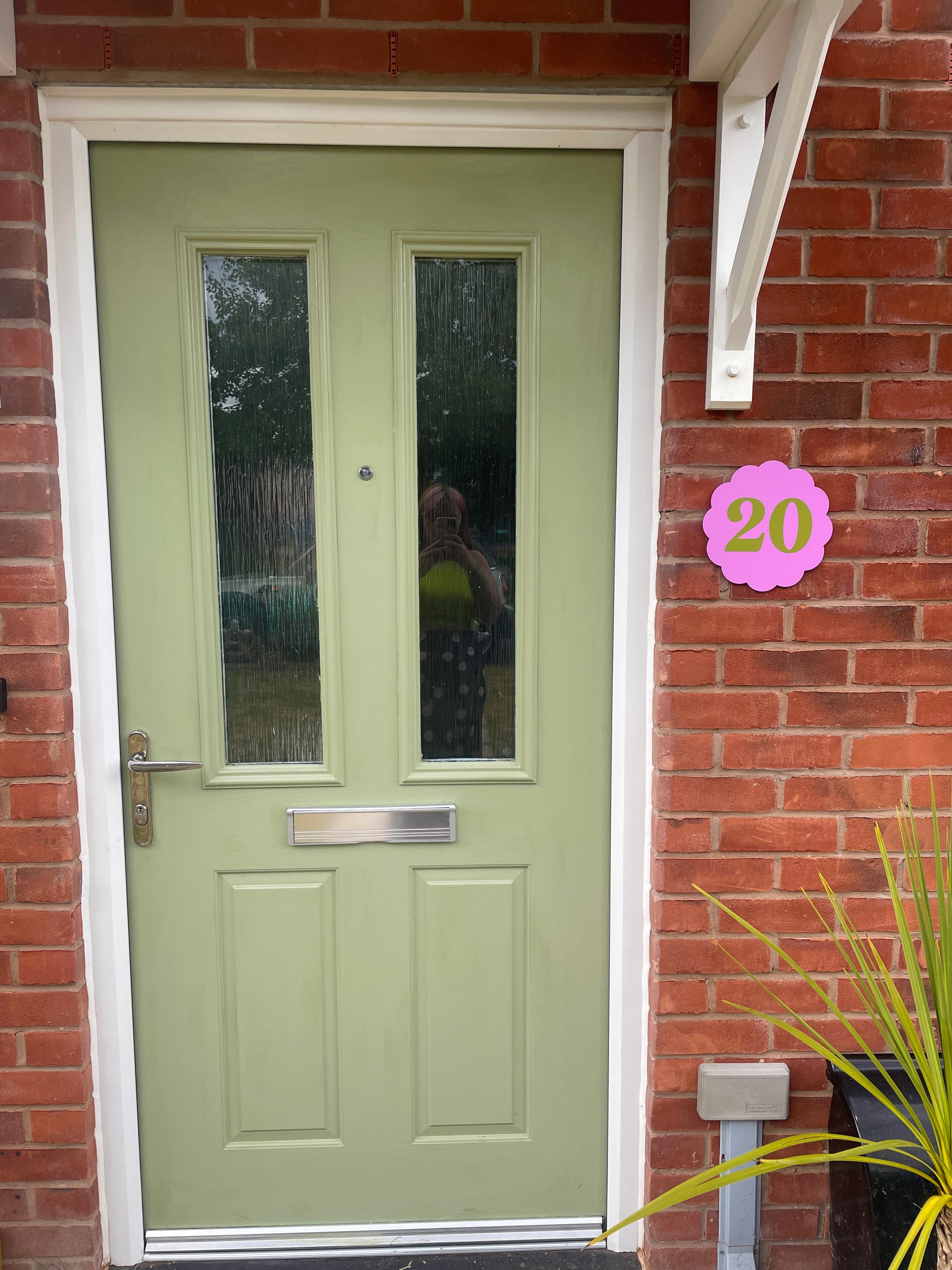 House Number Sign - Customise Colour & Number - PrintedWeird