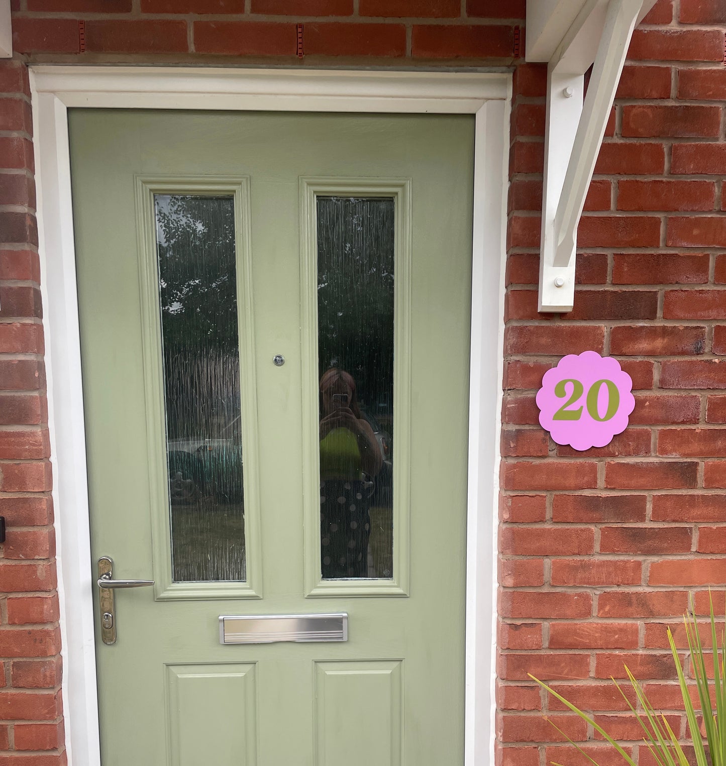 House Number Sign - Customise Colour & Number - PrintedWeird