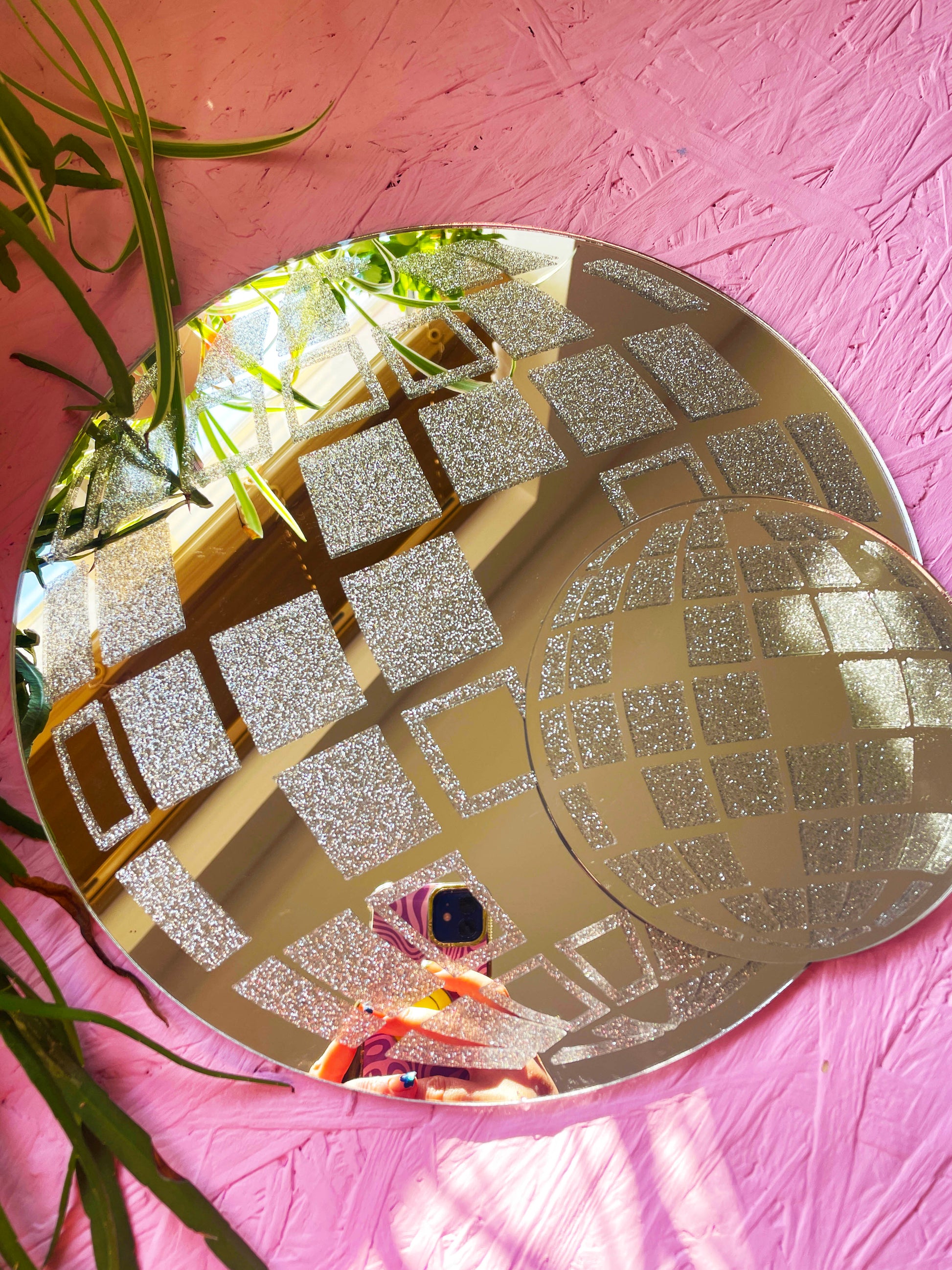 Retro Disco Ball Mirror - PrintedWeird