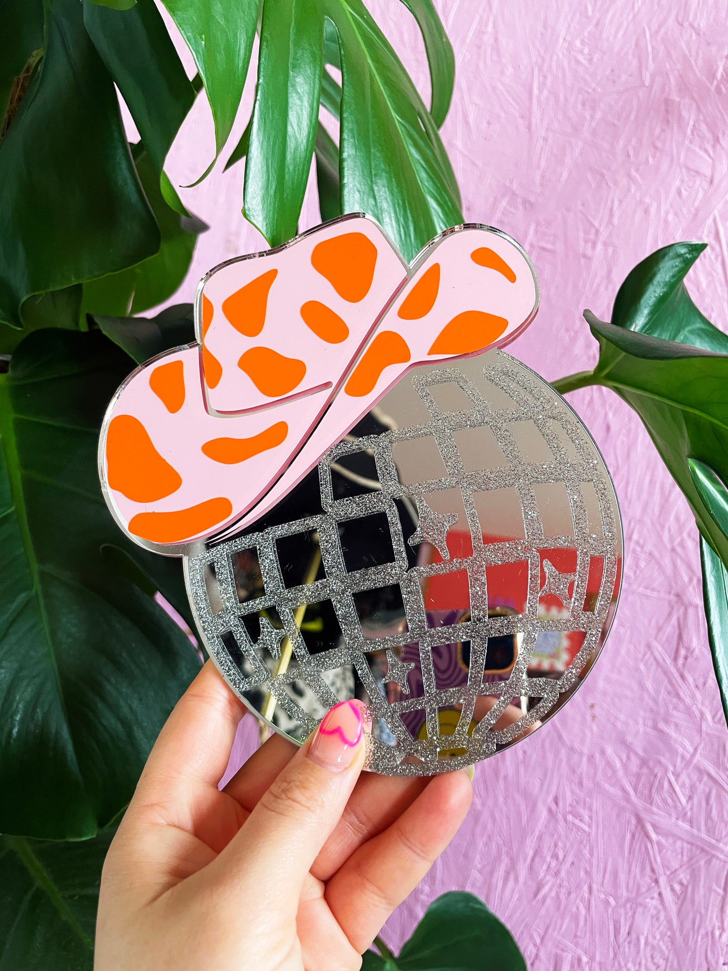Cowgirl Disco Mini Mirror