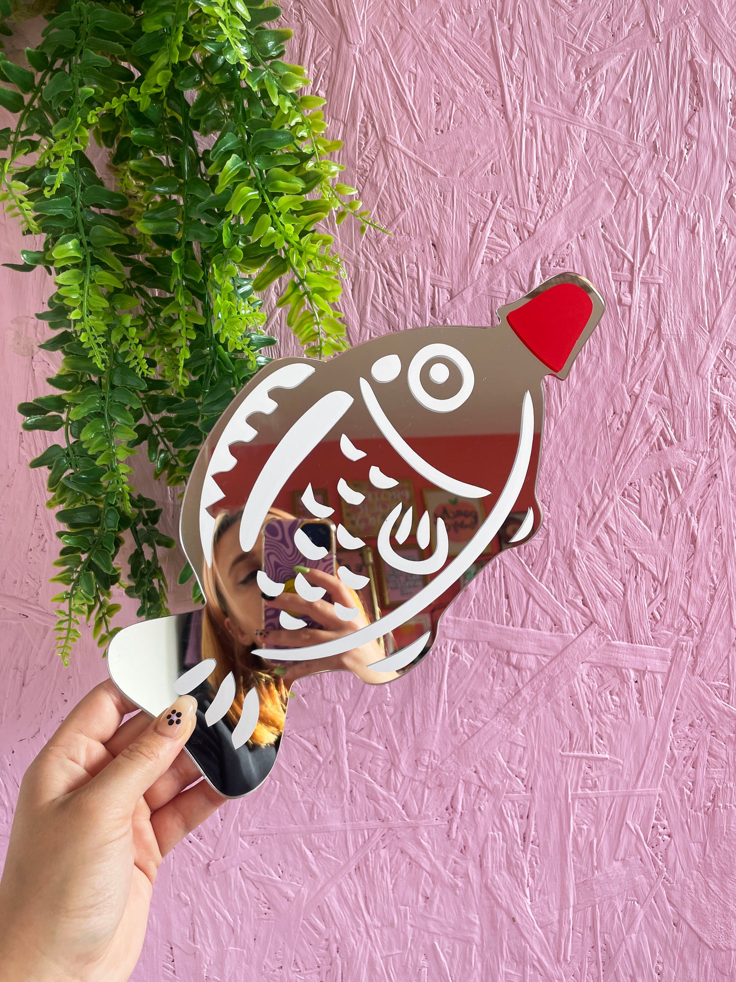 Sushi Soy Sauce Fish Mirror - PrintedWeird