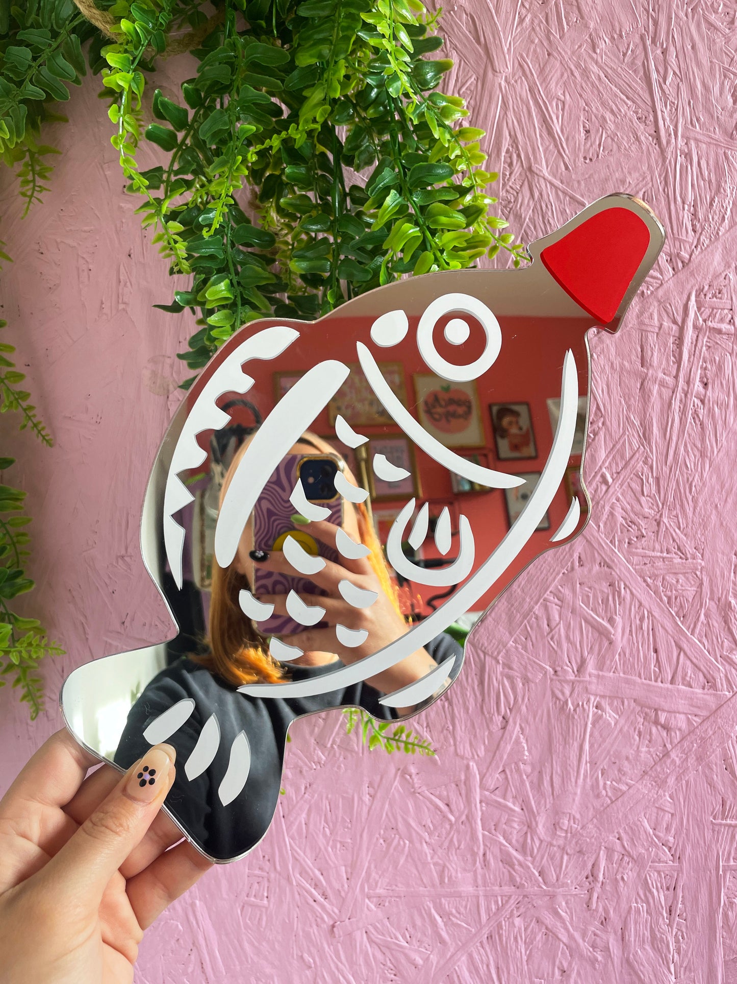 Sushi Soy Sauce Fish Mirror - PrintedWeird