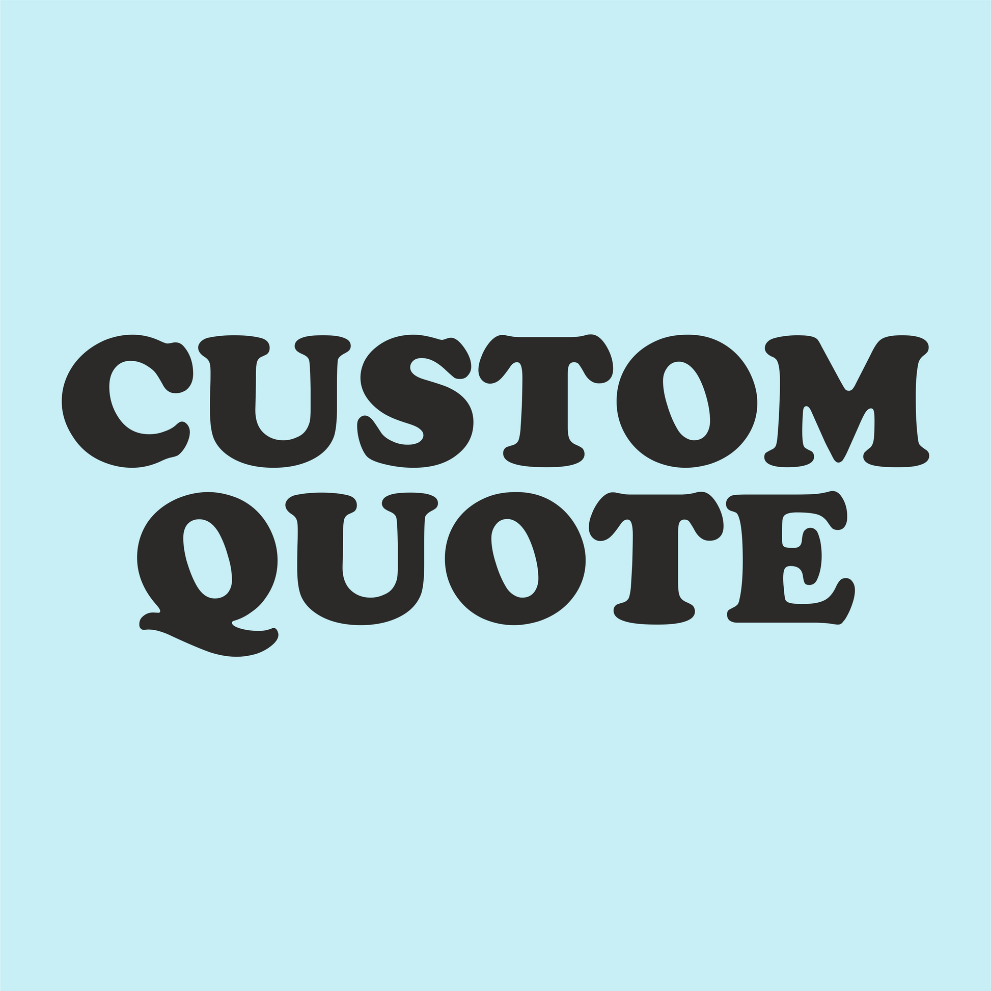 Custom Text #1 Vinyl Sticker - PrintedWeird