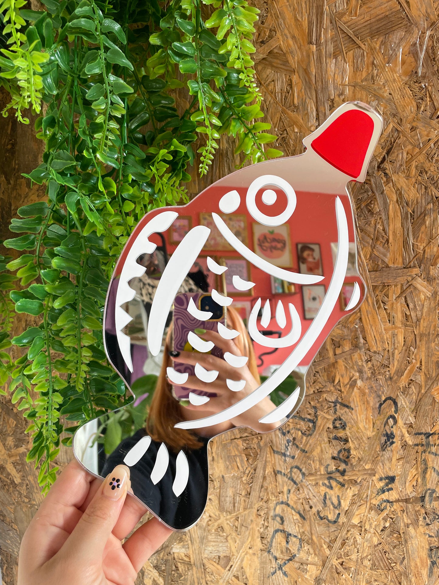 Sushi Soy Sauce Fish Mirror - PrintedWeird