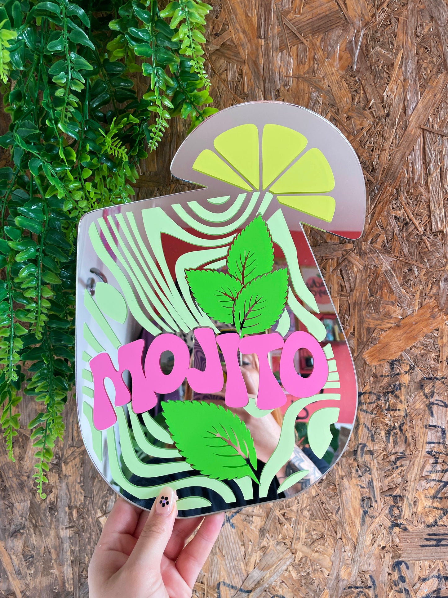 Mojito Cocktail Mirror - PrintedWeird