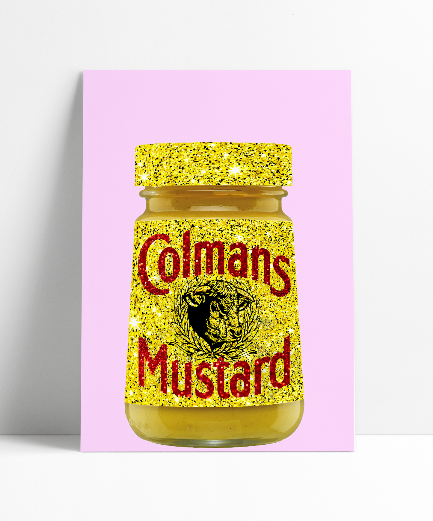 Colmans English Mustard Sauce Wall Print