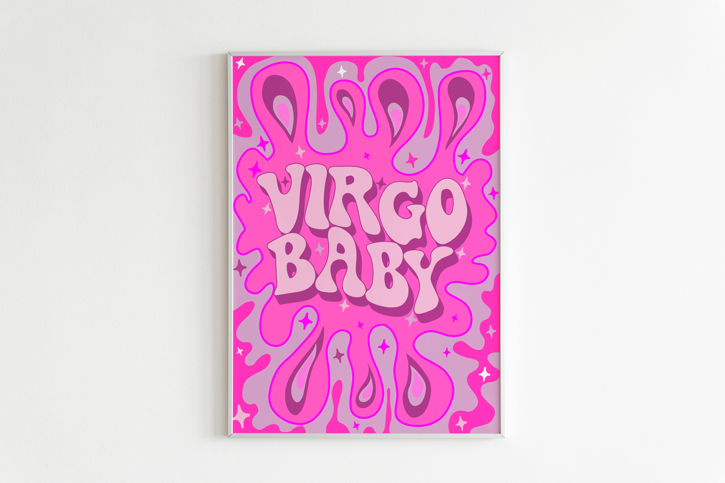 Virgo Wall Print - PrintedWeird
