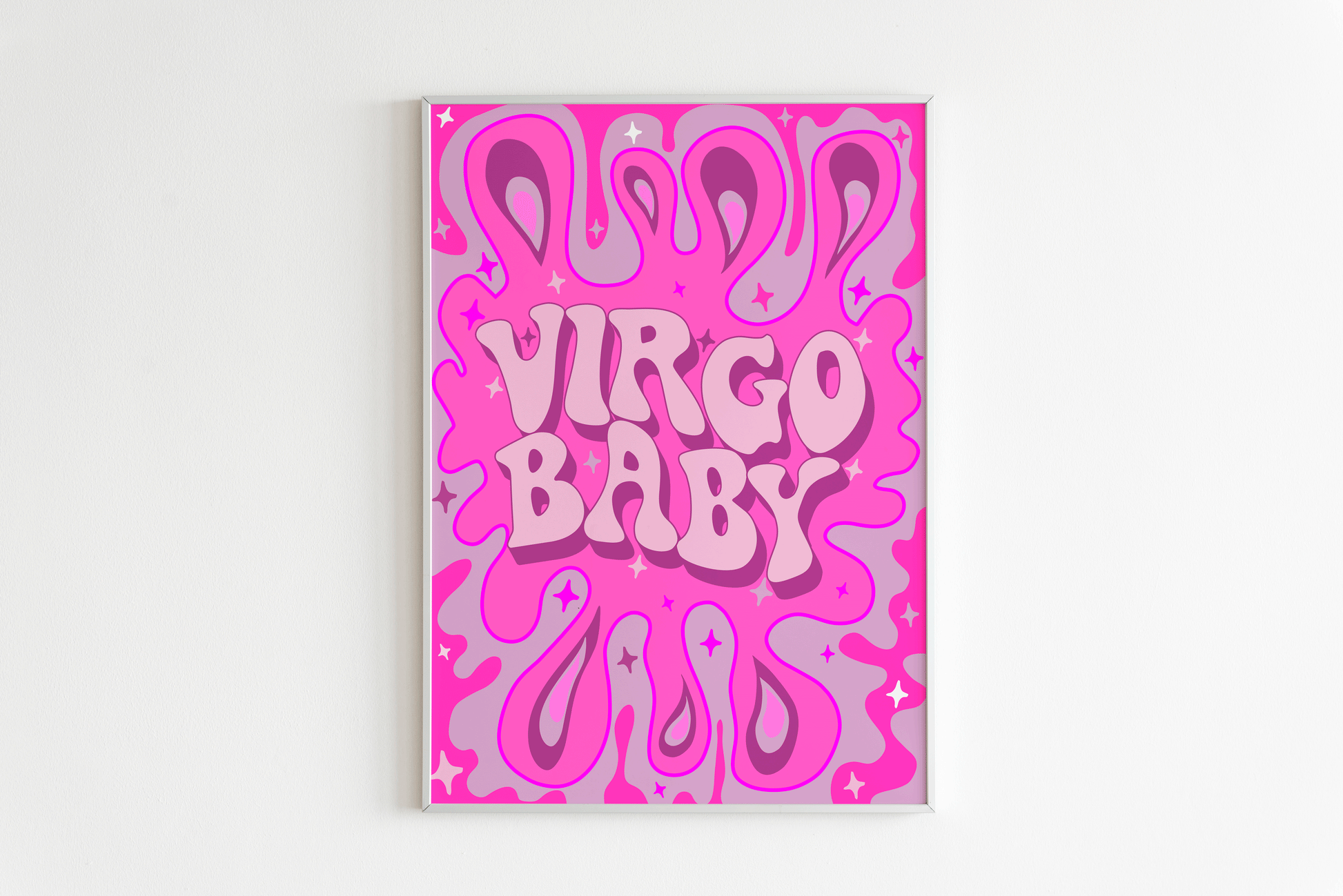 Virgo Wall Print - PrintedWeird