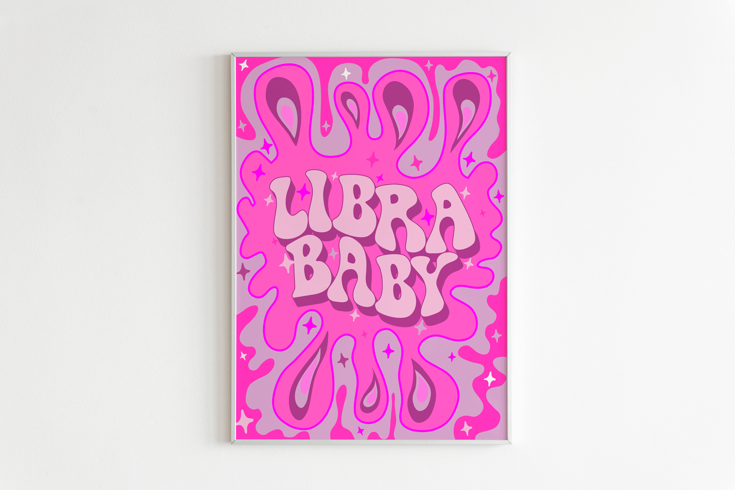 Libra Wall Print - PrintedWeird